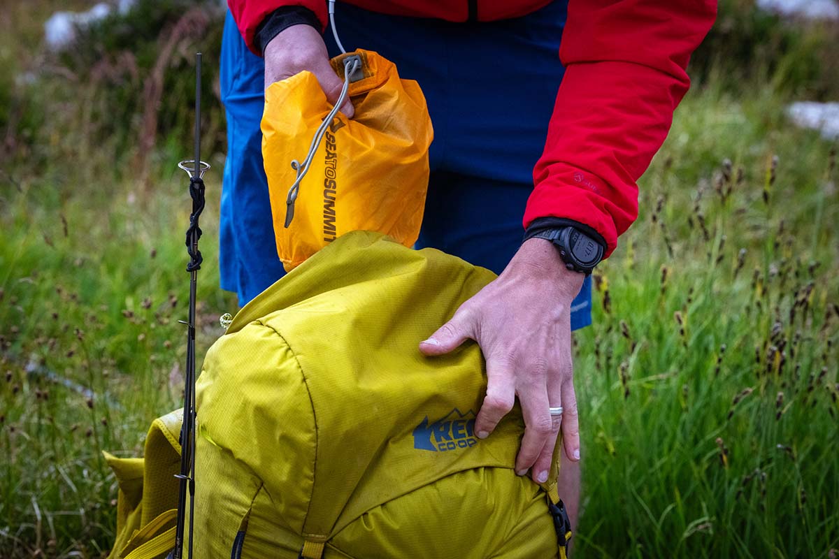 Men's backpacking pack on sale
